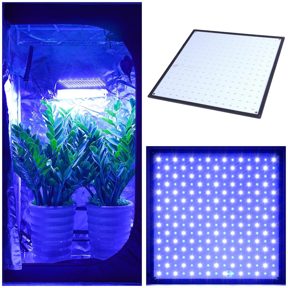 Yescom 225 Blue White LED Grow Light Indoor Plants Ultrathin Panel Image