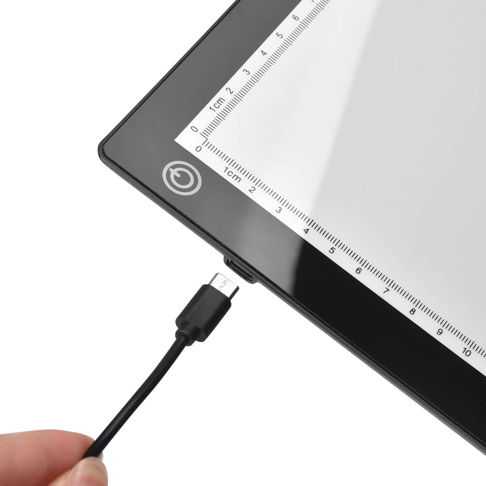 Yescom LED Tracing Stencil Board 14in A4 Adjustable Brightness Image