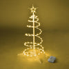 Yescom 2' Pre-Lit Spiral Christmas Tree Battery Operated