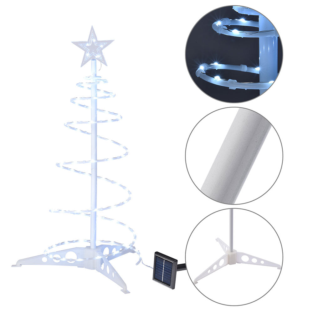 Yescom 2' Pre-Lit Spiral Christmas Tree Solar Operated Image