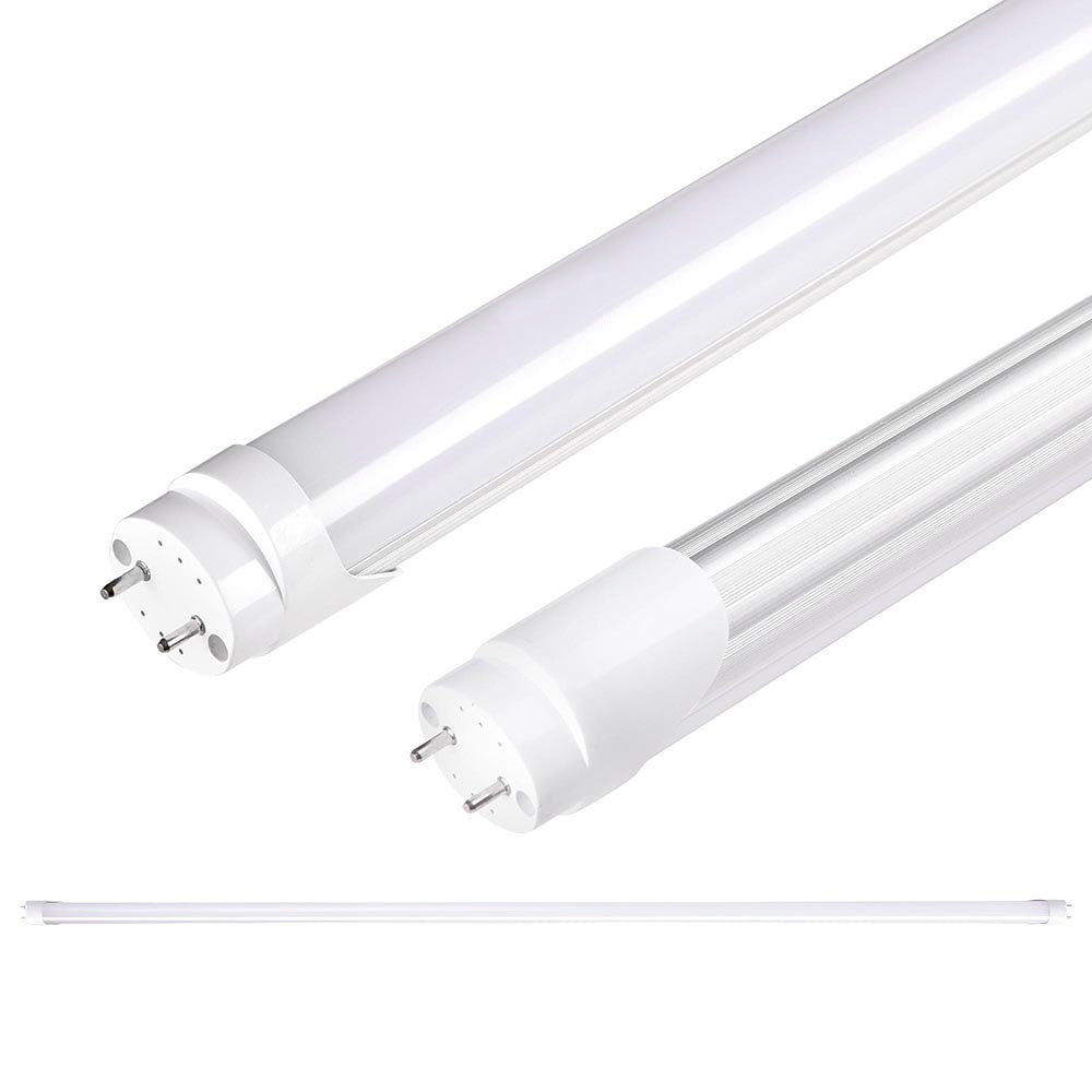 Yescom 4ft 18w T8 LED Tube Light Replacement Fluorescent Lamp Milky/ Clear Image