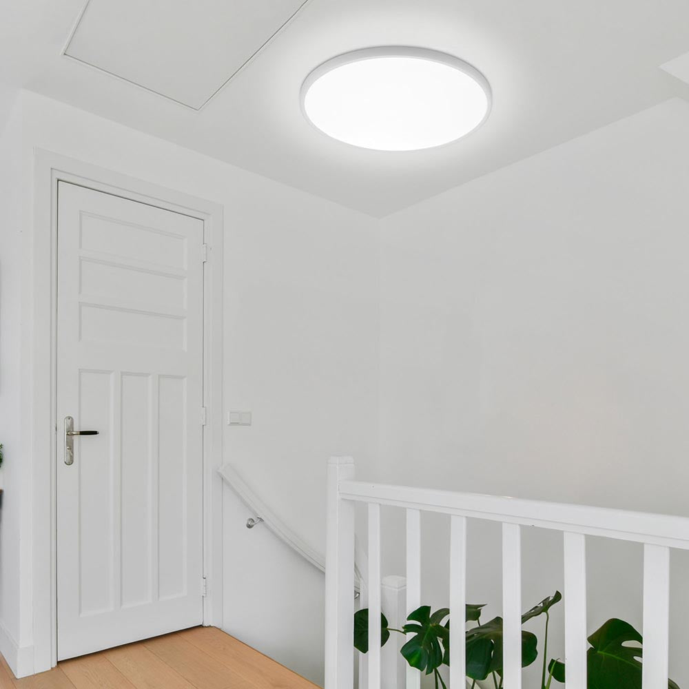 Yescom 50W 24 in. Modern Ceiling Flush Light Dimmable
