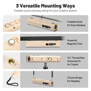 Yescom Rechargeable Magnetic Work Light w/ Flashlight for Garage Image