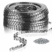 Yescom 328ft 6x12mm Stainless Steel Flexible Clip Channel - For 2700K Neon Image