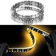 Yescom 328ft 6x12mm Stainless Steel Flexible Clip Channel - For 2700K Neon Image