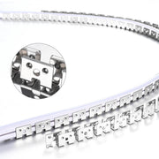 Yescom 328ft 6x12mm Stainless Steel Flexible Clip Channel - For 2700K Neon Image