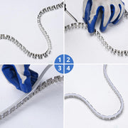 Yescom 328ft 6x12mm Stainless Steel Flexible Clip Channel - For 2700K Neon Image