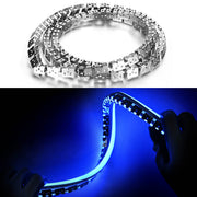 Yescom 328ft 8x11mm Stainless Steel Flexible Clip Channel - For RGBW Neon Image