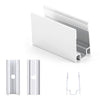Yescom Aluminium LED Channel Track 8x12mm for RGB Neon Rope Light