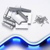 Yescom Aluminium LED Channel Track 8x12mm for RGB Neon Rope Light