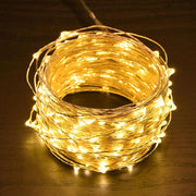 Yescom Copper String Light Christmas Lights Battery Powered 66ft Image
