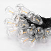 Yescom 110V Commercial String Lights 100-Bulbs 200ft - (4x)50ft