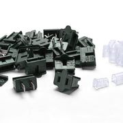 Yescom Christmas Light Connectors Vampire Plug (Male, Female Plug, End Cap) SPT-1, Male & Female Plugs, End Caps 10ct/pk Image