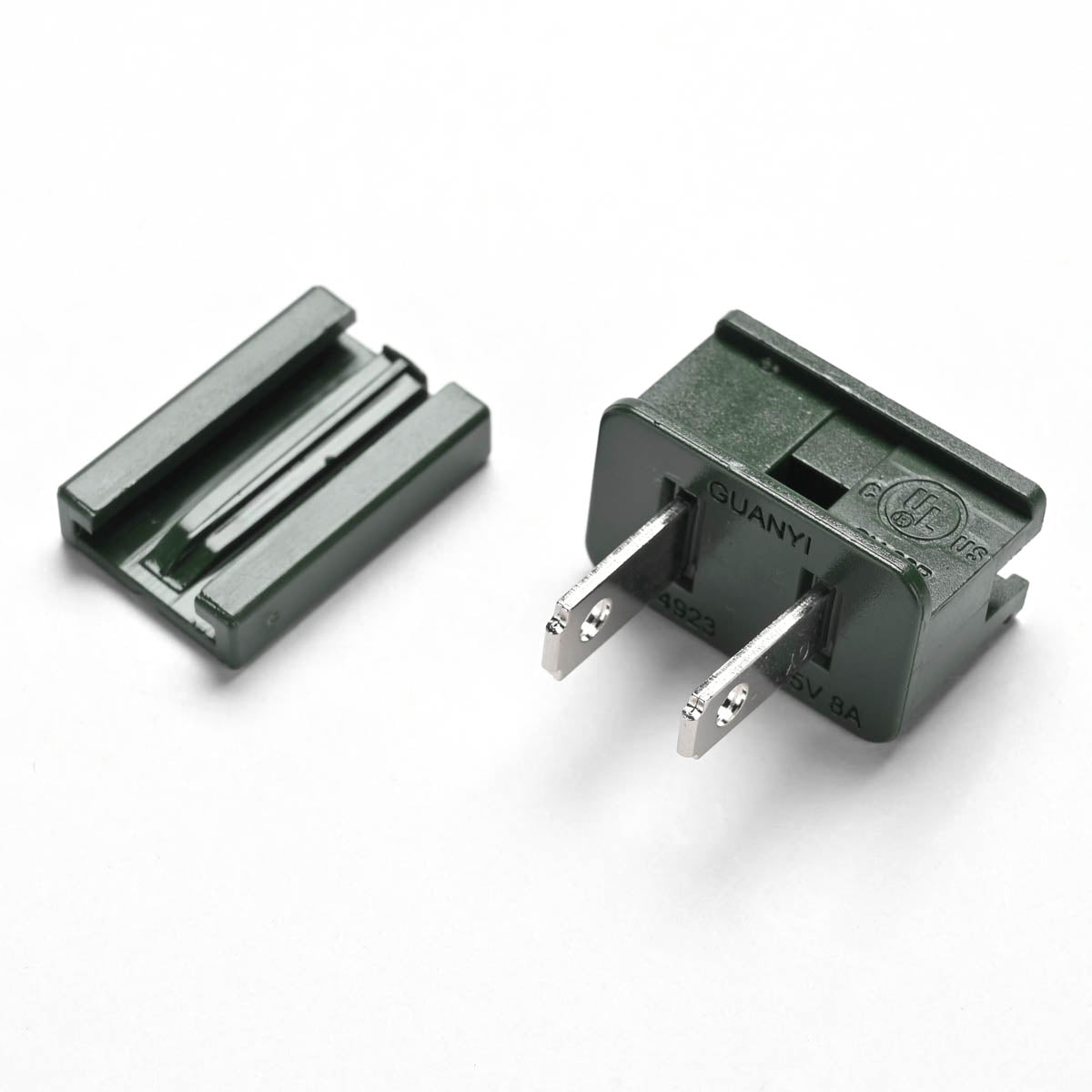 Yescom Christmas Light Connectors Vampire Plug (Male, Female Plug, End