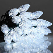 Yescom Commercial Faceted C9 Bulbs (25 Count), Cool White Image
