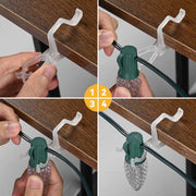 Yescom C7 C9 Christmas Light Clips, Hangers, Stakes, End Caps Image