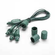 Yescom Splitter Connectors for 110V Mini Christmas String Lights 10Set, 3-Way Splitter Cable Image