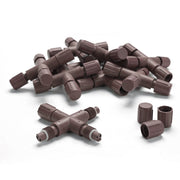Yescom Splitter Connectors for 110V Mini Christmas String Lights 10Set, X-shape(Brown) Image