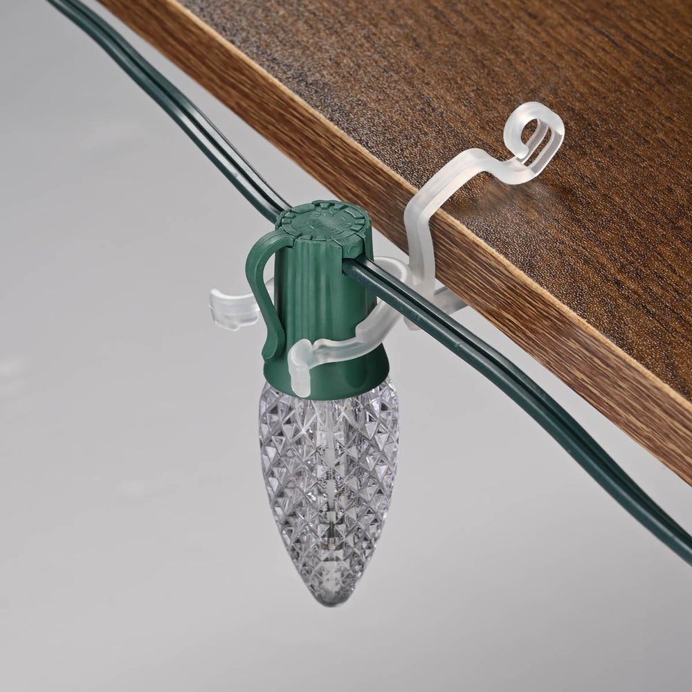 Yescom 100ft Multicolor Outdoor C9 Christmas Light String for Roofline Image