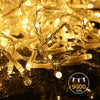 Yescom Commercial Icicle Lights 120V - 29.5', 10Strands, 9,000 5mm LEDs