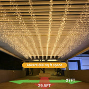 Yescom Commercial Icicle Lights 120V - 29.5', 10Strands, 9,000 5mm LEDs Image