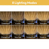 Yescom Commercial Icicle Lights 120V - 29.5', 10Strands, 9,000 5mm LEDs