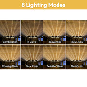 Yescom Commercial Icicle Lights 120V - 29.5', 10Strands, 9,000 5mm LEDs Image