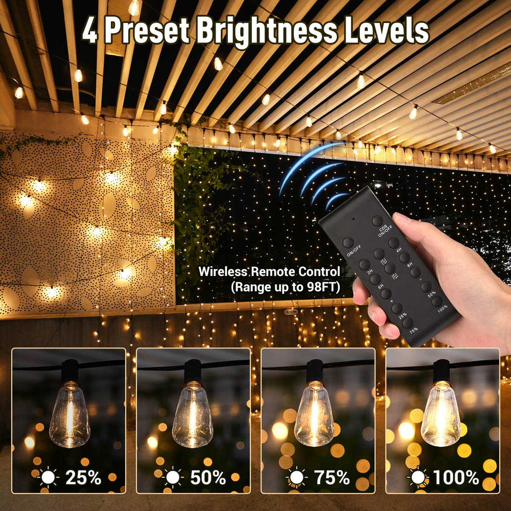 Yescom Dusk-to-Dawn Dimmer & Timer Remote Control Image