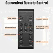 Yescom Dusk-to-Dawn Dimmer & Timer Remote Control Image