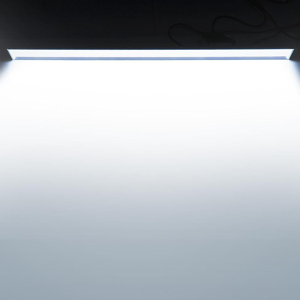 Yescom 40w LED Shop Light Fixture 2-Lamp 4500LM 4-Pack White Image