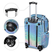 Yescom Dance Competition Rolling Bag with Rack Sports Duffle Bag Image
