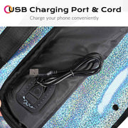 Yescom Dance Competition Rolling Bag with Rack Sports Duffle Bag Image