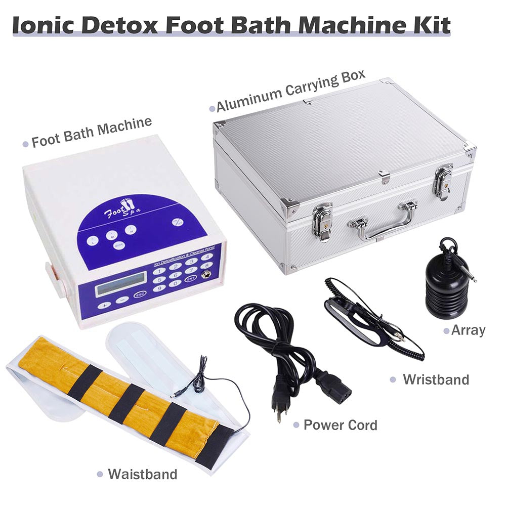 Yescom Ionic Foot Spa Machine 3 Modes w/ Carrying Case Image