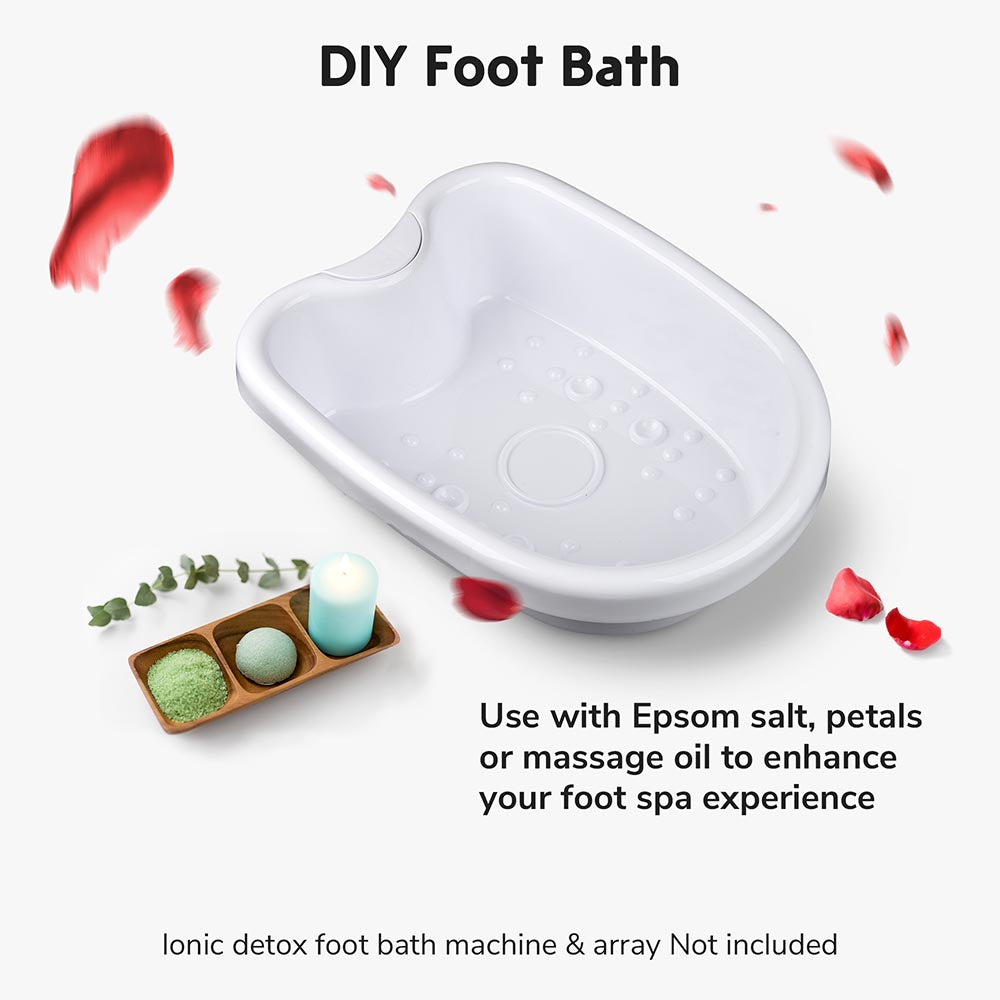 Yescom Ionic Detox Foot Bath Tub Basin Only Image