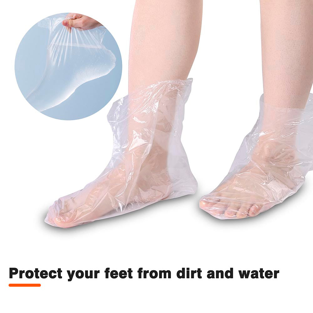 Yescom Detox Foot Bath Liners Foot Massager Booties Covers 200ct/Pack Image