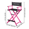 Byootique Makeup Directors Chair 28in.Tall Highback with Headrest Options