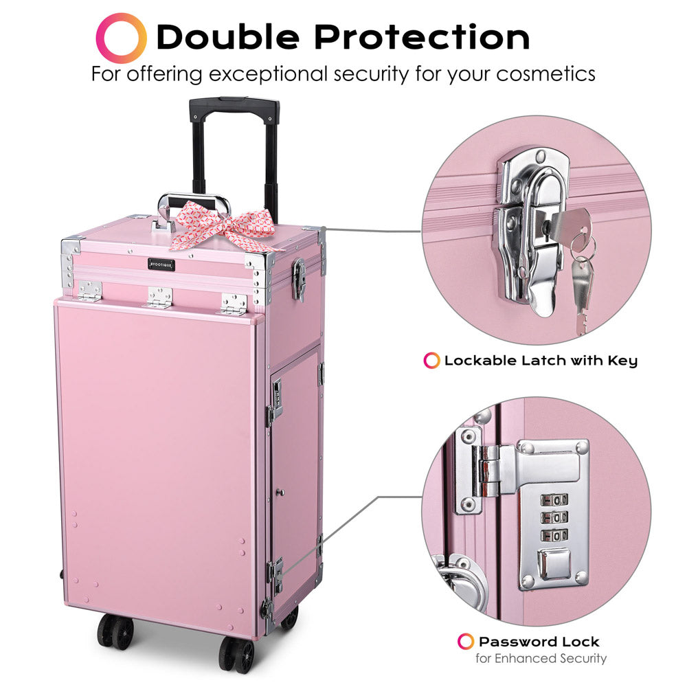 Yescom Nail Table Makeup Station Speaker Drawers Mirror Image