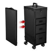 Yescom Makeup Artist Hairstylist Nail Table Workstation (Lefty & Righty) Image