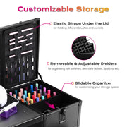 Yescom Makeup Artist Hairstylist Nail Table Workstation (Lefty & Righty) Image