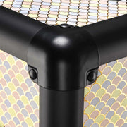 Yescom Rolling Makeup Case Art Deco Artist Travel Case Image