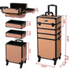 Byootique Rolling Makeup Case Rococo Artist Travel Case