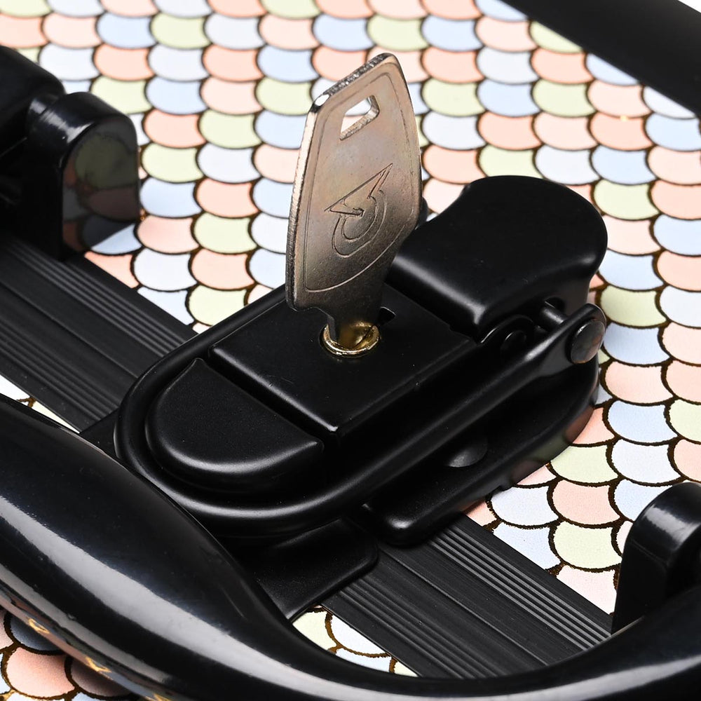 Yescom Art Deco Cube Makeup Box Cosmetic Case Image