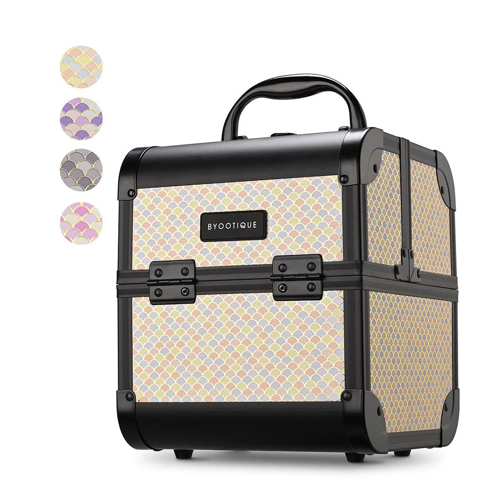 Yescom Art Deco Cube Makeup Box Cosmetic Case Image