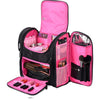 Byootique Pro Artist Makeup Barber Bag Backpack Travel