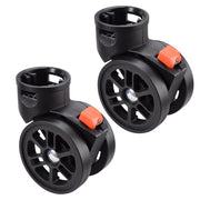 Yescom Lockable Swivel Caster Wheels for Makeup Case 2Pcs Image