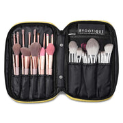 Yescom Makeup Brush Belt Pouch Organizer 17 Slots w/ Handle Image