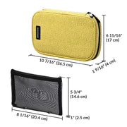 Yescom Makeup Brush Belt Pouch Organizer 17 Slots w/ Handle Image