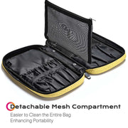 Yescom Makeup Brush Belt Pouch Organizer 17 Slots w/ Handle Image