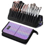 Yescom Makeup Brush Holder with 29 Pockets Stand Up, Charm ForgetMeNot Image