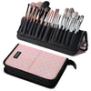 Byootique Makeup Brush Holder with 29 Pockets Stand Up